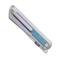 Kizer Quoll | Titanyum + Kristalize Titanyum Sap | S45VN Çelik Çakı | Ki3733A2