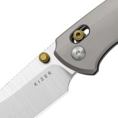Kizer T1 CD | Titanyum Sap | M390 Çelik Çakı | Ki3490.2CDA1