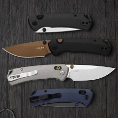 Kizer T1 CD | Titanyum Sap | M390 Çelik Çakı | Ki3490.2CDA1