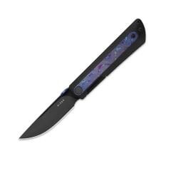 Kizer Quoll | Titanyum + Timascus Sap | S45VN Çelik Çakı | Ki3733A3