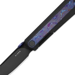 Kizer Quoll | Titanyum + Timascus Sap | S45VN Çelik Çakı | Ki3733A3
