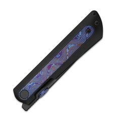 Kizer Quoll | Titanyum + Timascus Sap | S45VN Çelik Çakı | Ki3733A3