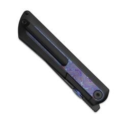 Quoll | S45VN | Titanium & Titanium Damascus | Brushed | Matte DLC-Ultra | Ki3733A3