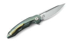 BESTECH ORNETTA BT1811B 3.54'' M390 Blade Titanyum Sap