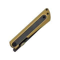 Kizer Quoll | S45VN | Titanium & Zirconium | Brushed | Matte DLC-Ultra | KizerB™ 3733A4