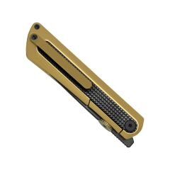 Kizer Quoll | S45VN | Titanium & Zirconium | Brushed | Matte DLC-Ultra | KizerB™ 3733A4