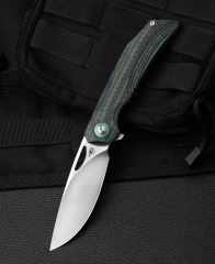 BESTECH FALKO BL01C Karbon Fiber Ve G10 Saplı Ara Katman 3,54'' 154CM Bıçak