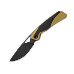 Kizer Topsail | M390 | Titanium + Stark Black Zirconium | Matte DLC Ultra | Front Flipper | KizerB™ 3735A3