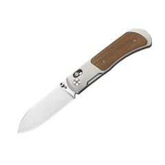 Kizer Tycho | S45VN | Titanium & Mkuruti Wood | KizerB™ 4761A1