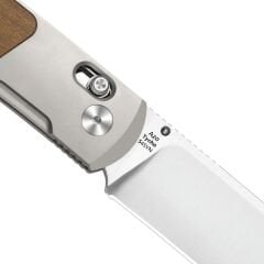 Kizer Tycho | Titanyum + Mkuruti Ağacı Sap | S45VN Çelik Çakı | Ki4761A1
