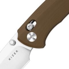 Kizer T1 CD | Kizer Clutch Lock™ | Drop Point Blade | Nitro-V | G10 | KizerV™ 3490.2CA2