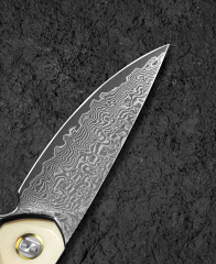 BESTECH BAMBI BL08B 3.11'' Şam Çelik Bıçak Öküz Kemik Sapı