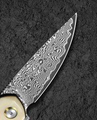 BESTECH BAMBI BL08A 3.11'' Şam Çelik Bıçak Öküz Kemik Sapı