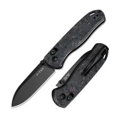 Kizer Drop Bear® | Fat Karbon Sap | S35VN Çelik Çakı | Ki3619A4