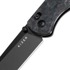 Kizer Drop Bear® | Clutch Lock™ | S35VN | Fatcarbon | KizerB™ 3619A4