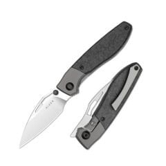Shrike | S45VN | Titanium & Carbon Fiber | Front Flipper | Ki3746A1