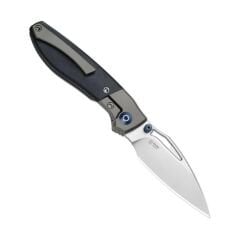 Shrike | S45VN | Titanium & Richlite | Front Flipper | Ki3746A3