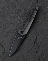 BESTECH VK-Navi | Siyah Bronz Titanyum Sap | M-CUT Çelik Çakı | BT2404A