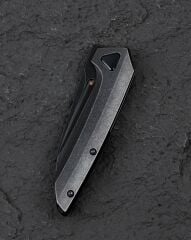 BESTECH VK-Navi | Siyah Bronz Titanyum Sap | M-CUT Çelik Çakı | BT2404A
