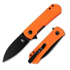 Kizer Yorkie | Nitro-V | Orange G10 - Black | KizerV™ 3525A2
