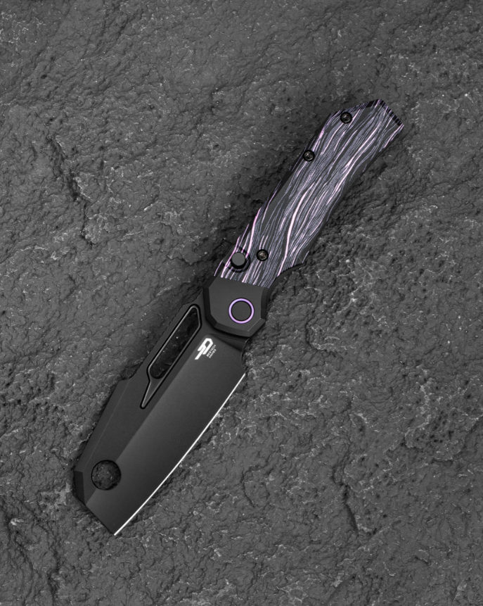 BESTECH Nyrrdreki | Titanyum + G10 Kakmalı Sap | M390 Çelik Çakı | BT2607B