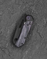 BESTECH Nyrrdreki | Titanyum + G10 Kakmalı Sap | M390 Çelik Çakı | BT2607B