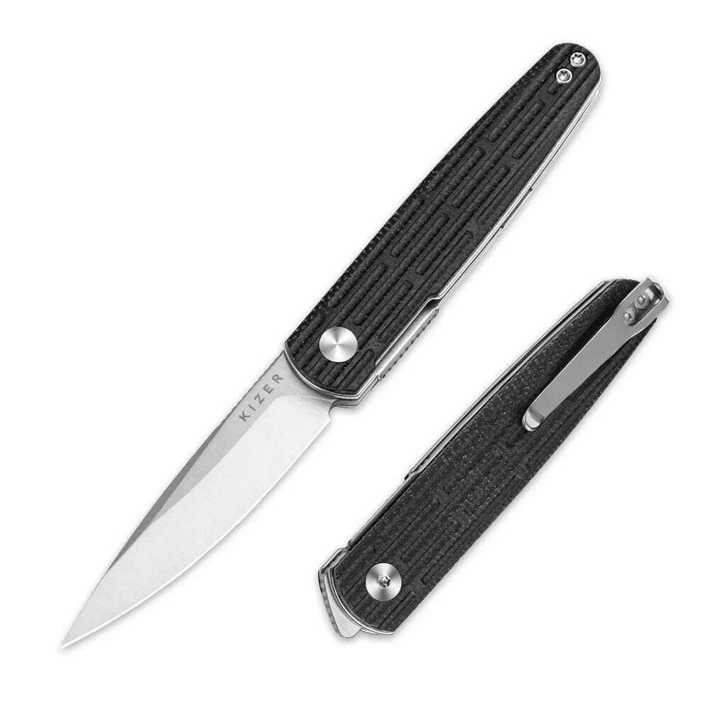 Kizer Bamboo | Mikarta Sap | Nitro V Çelik Çakı | V3722A1