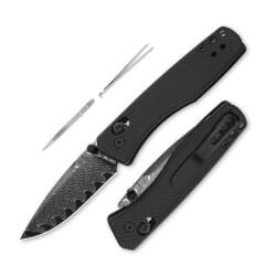 Kizer Aegis | G10 Sap | Damascus Çelik Çakı | V3774A2