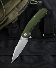 BESTECH WARWOLF BG04B Ordu Yeşili G10 Sap 3,5'' D2 Bıçak