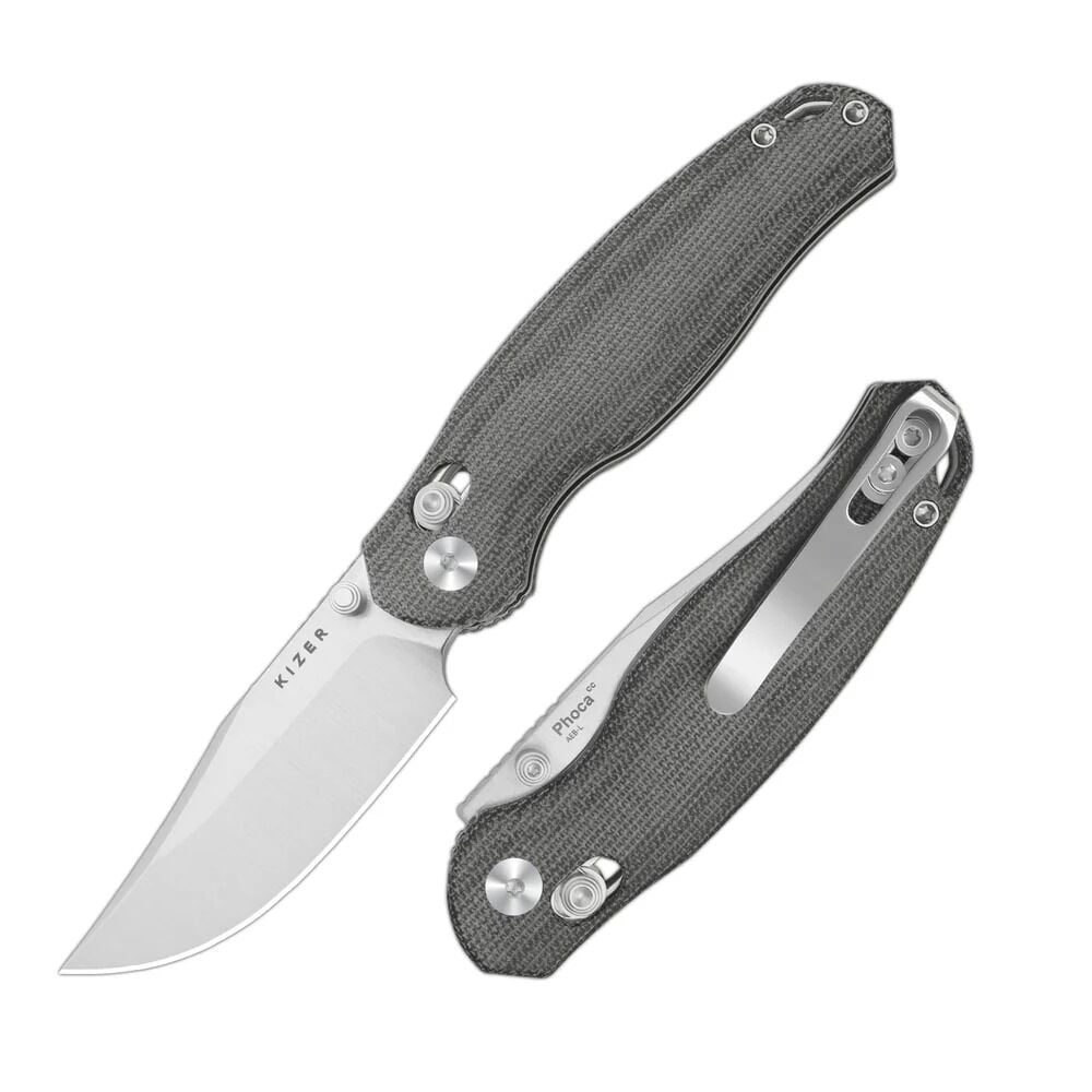 Kizer Phoca CC | AEB-L | Norplex UltreX Micarta | KizerV™ 3780A3