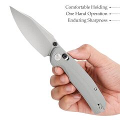 Trivisa Hornet-03G | Axis Lock | G10 Sap | 14C28N Çelik Çakı | JM01-GG-14