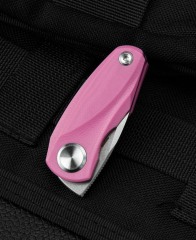 BESTECH TULIP BG38E Pembe G10 Sap 14C28N Mini Çakı