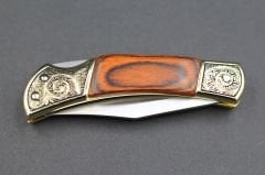 Columbia Company Gravür Desenli Çakı - C-1010-A