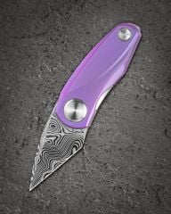 BESTECH Tulip | Titanyum Sap | Damasteel Çelik Mini Çakı | BT1913H