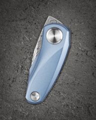 BESTECH Tulip | Titanyum Sap | Damasteel Çelik Mini Çakı | BT1913G