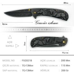 Columbia Company At Kapartmalı Çakı - FX-2021-B