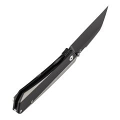 KANSEPT Contra | Siyah ve Düz Titanyum Sap | Blackwash S90V Çelik Çakı | K1139A2