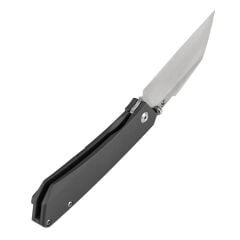 KANSEPT Contra | Gri Eloksallı Titanyum Sap | Saten S90V Çelik Çakı | K1139A1