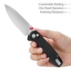 Trivisa Dragonfly-B | Eksen Kilitli | G10 Sap | 14C28N Çelik Çakı | JM03-BG-14