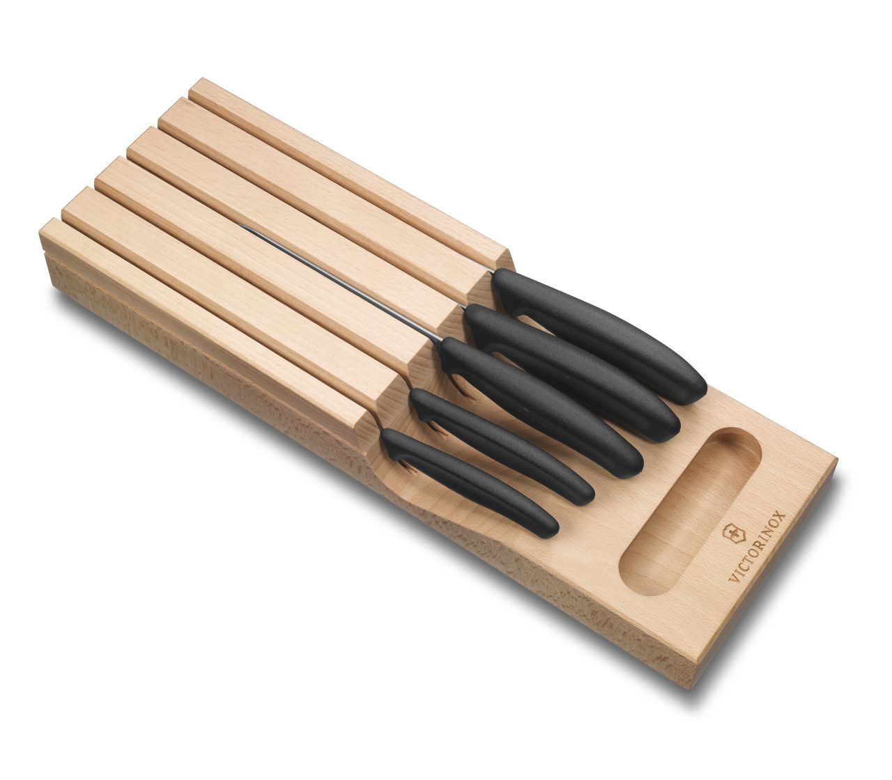 Victorinox 6.7143.5 SwissClassic Ahşap Korumalı Blok Set