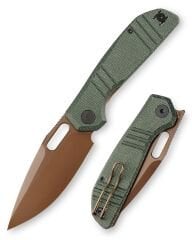 Trivisa Gecko-GM | Mikarta Sap | 14C28N Çelik Çakı | JM04-GM-14