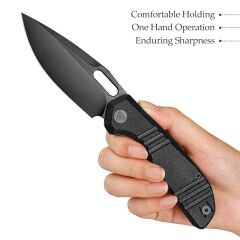 Trivisa Gecko-BM | Liner Lock | Mikarta Sap | 14C28N Çelik Çakı | JM04-BM-14