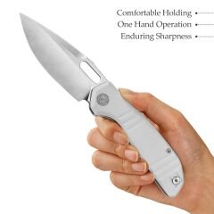 Trivisa Gecko-WG | G10 Sap | 14C28N Çelik Çakı | JM04-WG-14