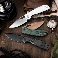 Trivisa Gecko-WG | G10 Sap | 14C28N Çelik Çakı | JM04-WG-14