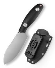 Trivisa Aubergine-BG | G10 Sap | 14C28N Çelik Taşlanmış Bıçak | JM05-BG-14