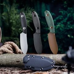 Trivisa Aubergine-BG | G10 Sap | 14C28N Çelik Taşlanmış Bıçak | JM05-BG-14