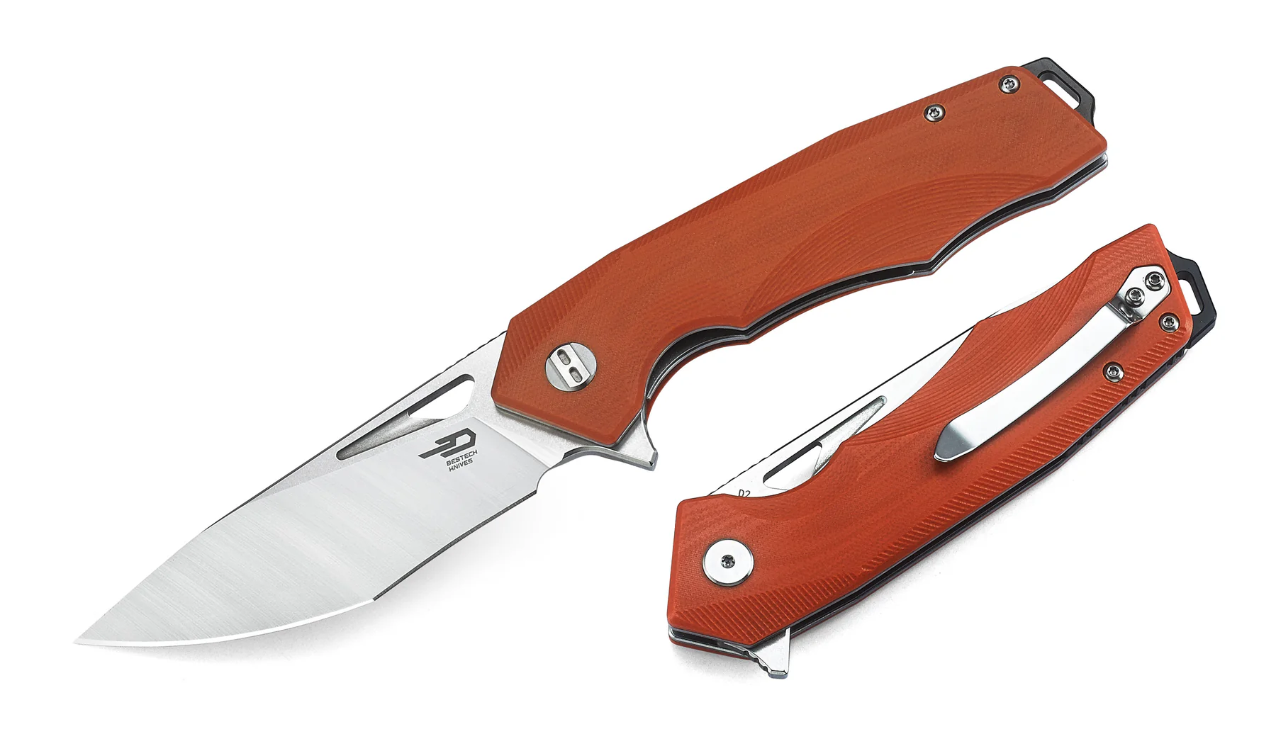 BESTECH TOUCAN G10 Sap: 3,47'' D2 Bıçak BG14D-1