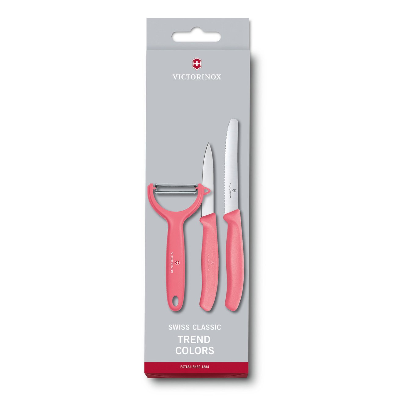 ​​Victorinox 6.7116.33L12 Swiss Classic Trend Colors Soyacak ve Soyma Bıçak Seti