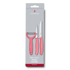 ​​Victorinox 6.7116.33L12 Swiss Classic Trend Colors Soyacak ve Soyma Bıçak Seti