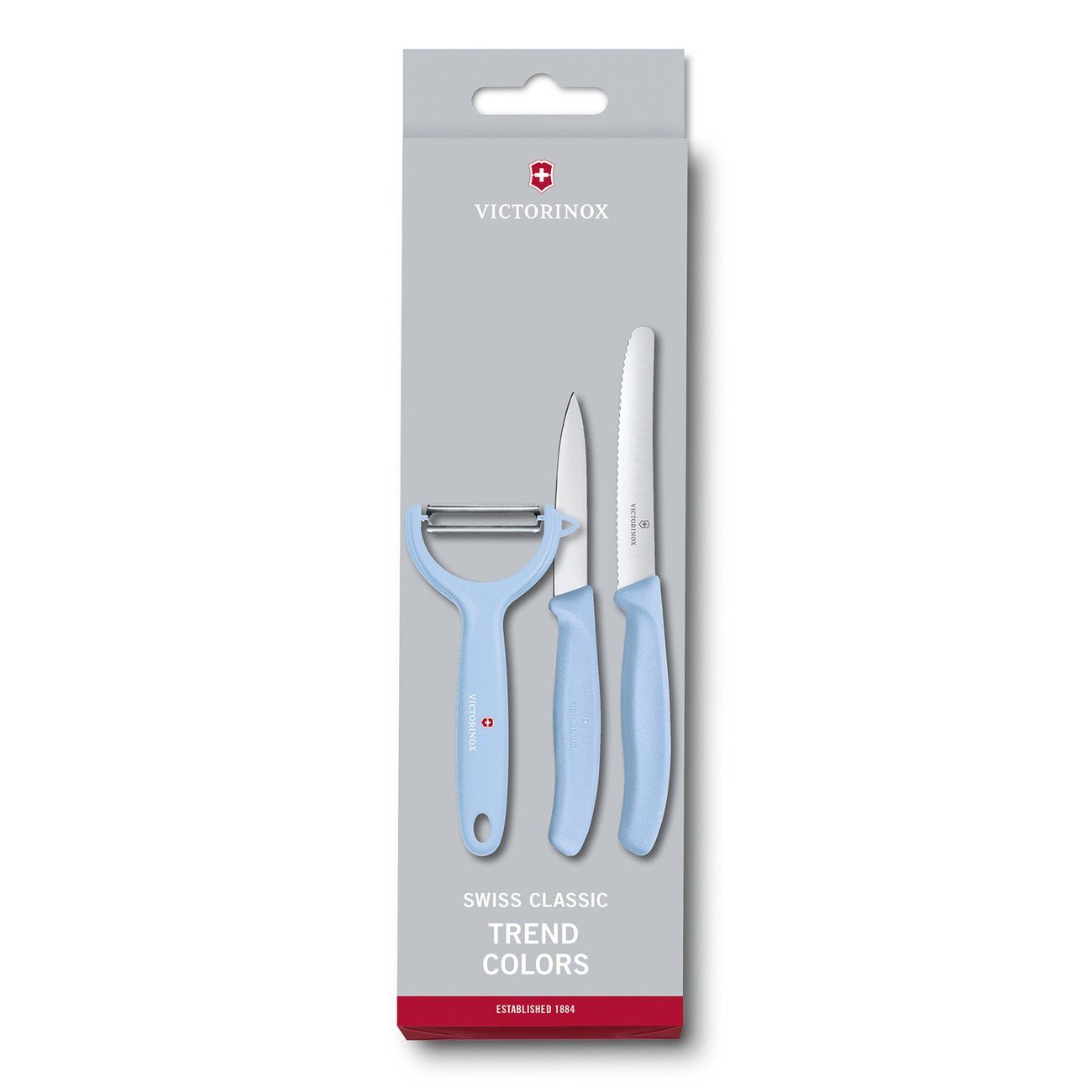 ​​​Victorinox 6.7116.33L22 Swiss Classic Trend Colors Soyacak ve Soyma Bıçak Seti